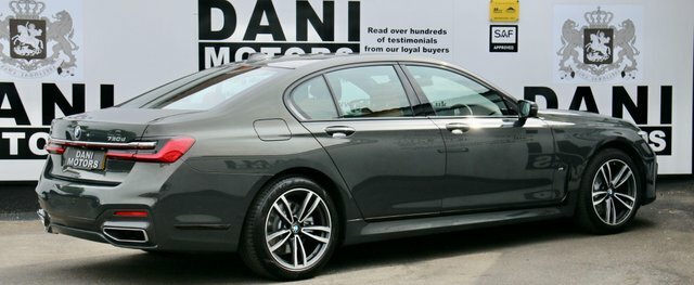BMW 7 Series Saloon AF22VLM Grey #3