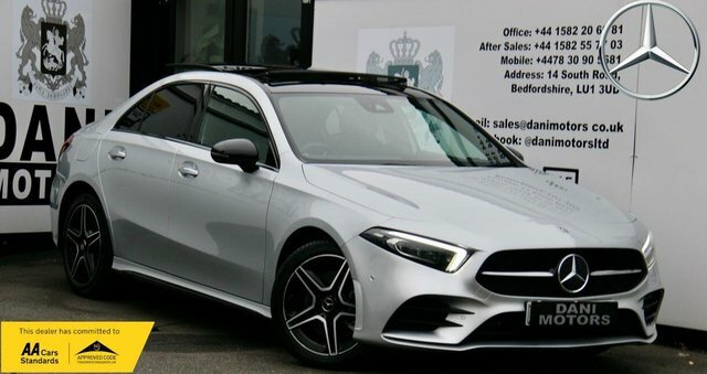 Mercedes-Benz A Class Saloon YA21ZBV Silver