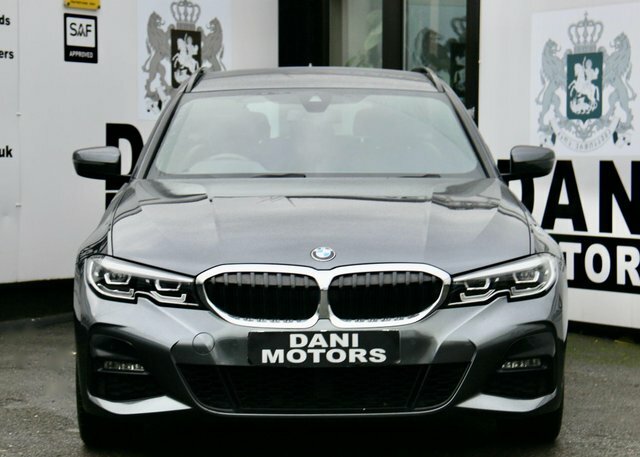 BMW 3 Series Estate LP21ZCE Grey #5
