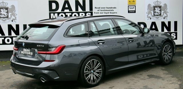 BMW 3 Series Estate LP21YZL Grey #3