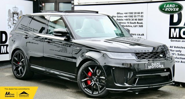 Land Rover Range Rover Sport Suv Black
