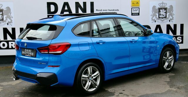 BMW X1 Suv OU71XLR Blue #3