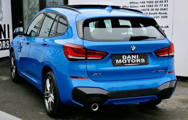 BMW X1 Suv OU71XLR Blue #4