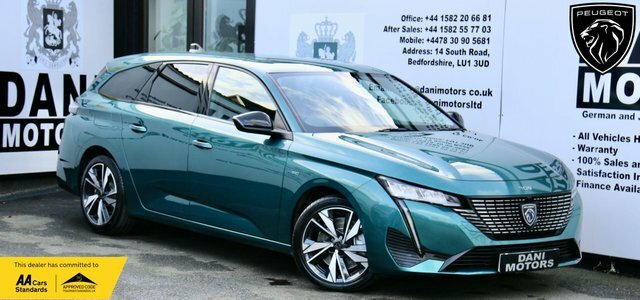 Peugeot 308 SW Estate Blue