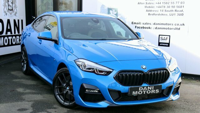 BMW 2 Series Gran Coupe Saloon WP72YTB Blue #4