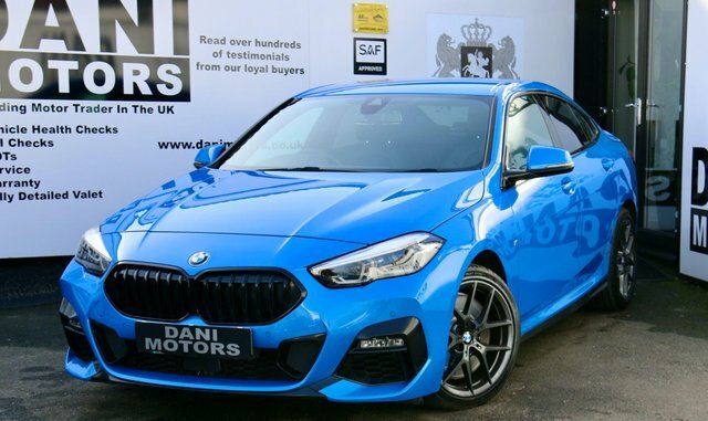 BMW 2 Series Gran Coupe Saloon WP72YTB Blue #5