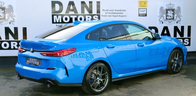 BMW 2 Series Gran Coupe Saloon WP72YTB Blue #3
