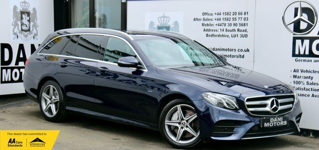 Mercedes-Benz E Class E 300 Amg Line De Blue