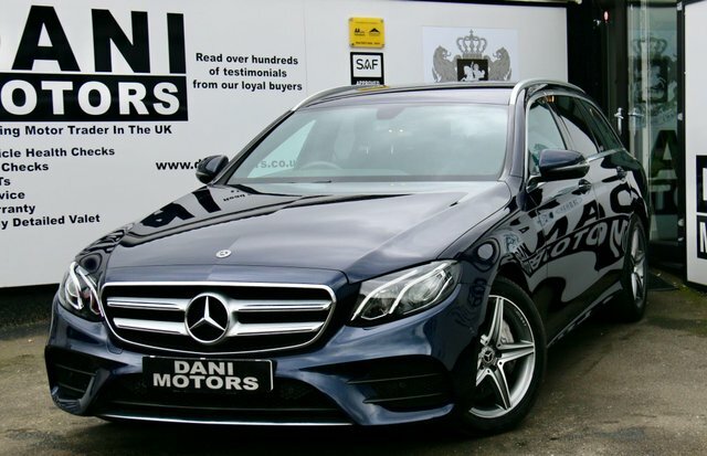 Mercedes-Benz E Class E 300 Amg Line De AF70UPE Blue #6