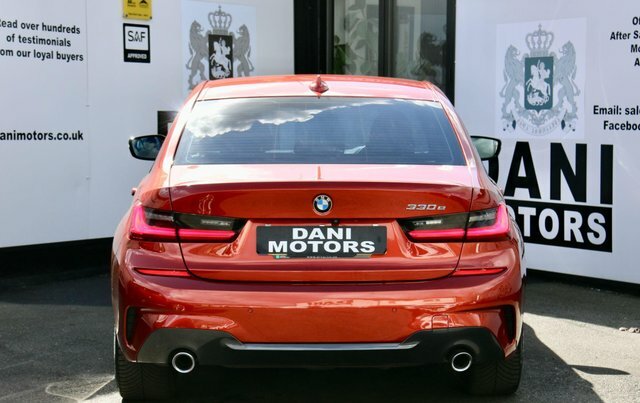 BMW 3 Series Saloon LS69GMZ Orange #6