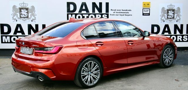 BMW 3 Series Saloon LS69GMZ Orange #3
