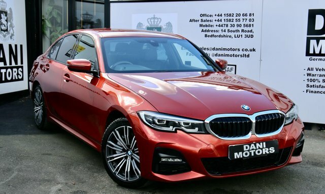 BMW 3 Series Saloon LS69GMZ Orange #4