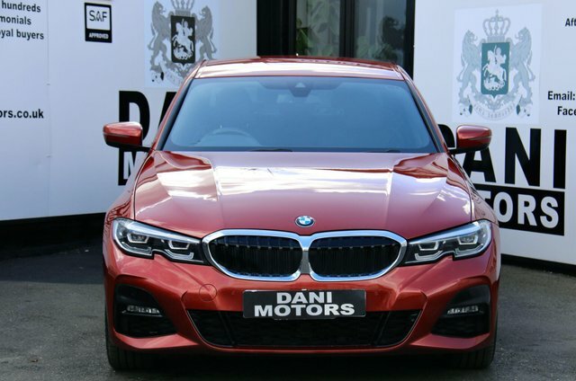 BMW 3 Series Saloon LS69GMZ Orange #5