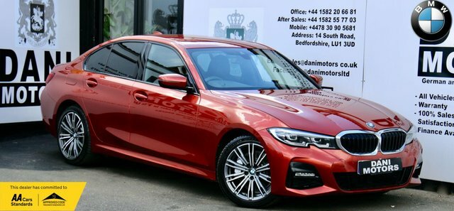 BMW 3 Series Saloon LS69GMZ Orange