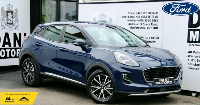 Ford Puma Suv Blue