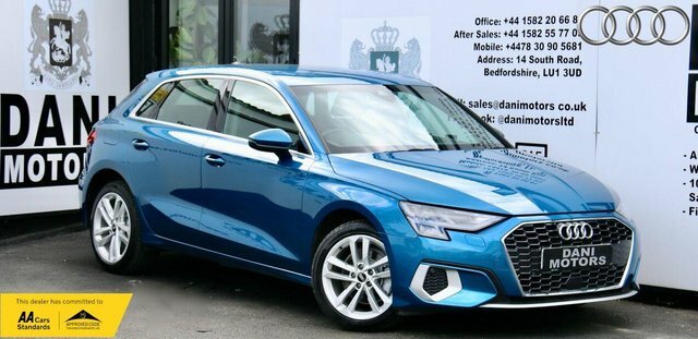 Audi A3 Hatchback Blue