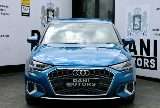 Audi A3 Hatchback YF71PFK Blue #5