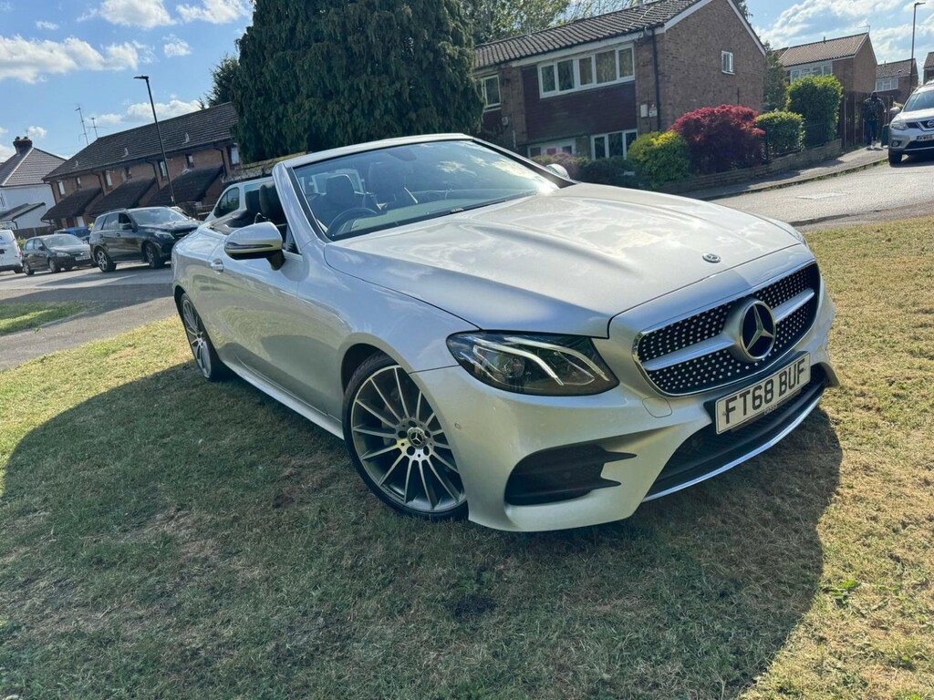 Mercedes-Benz E Class Convertible 2.0 E220d Amg Line 201868 Silver