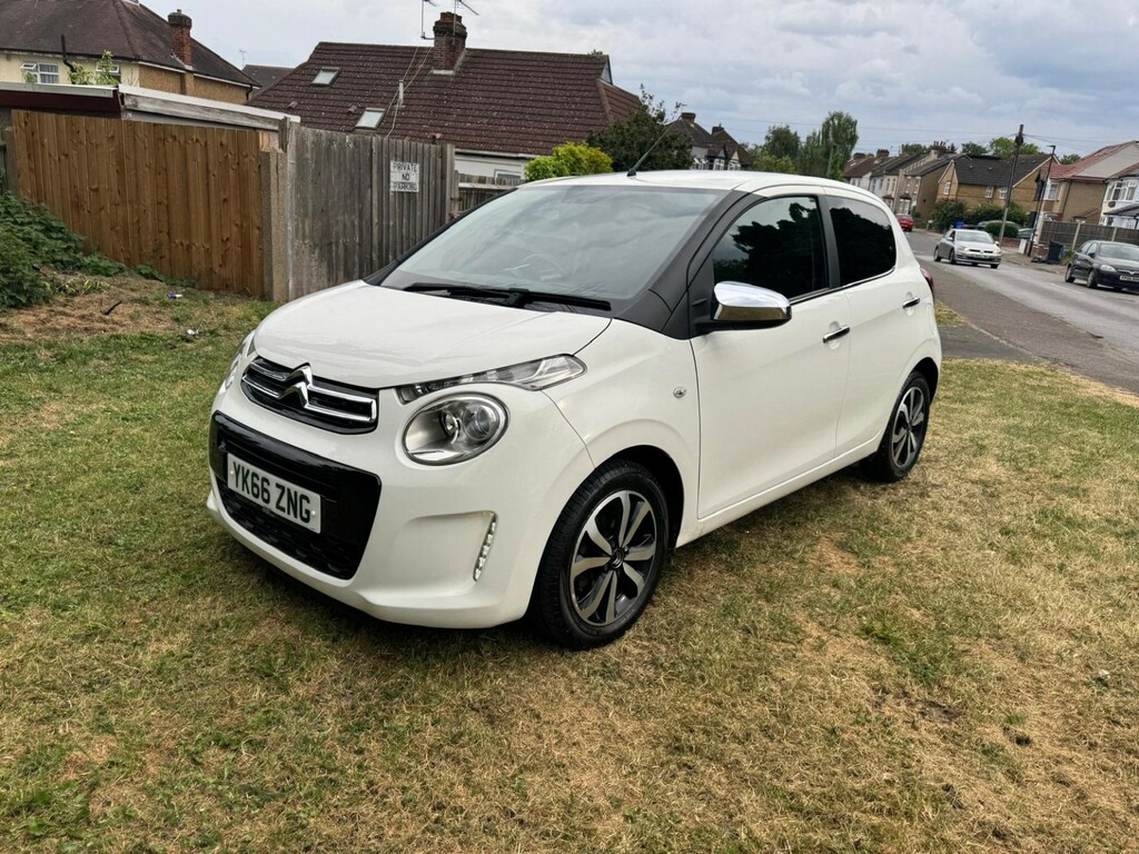 Citroen C1 Hatchback 1.2 Puretech Flair 201666 YK66ZNG White #5