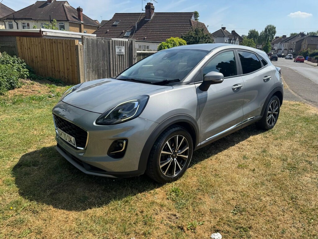 Ford Puma Suv 1.0 T Ecoboost Titanium 202070 GY70OKJ Silver #5