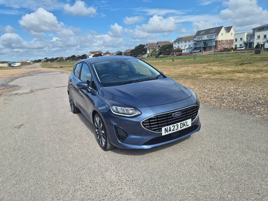 Ford Fiesta Titanium X Mhev Mild Hybrid Pe NA23DKL Blue #3