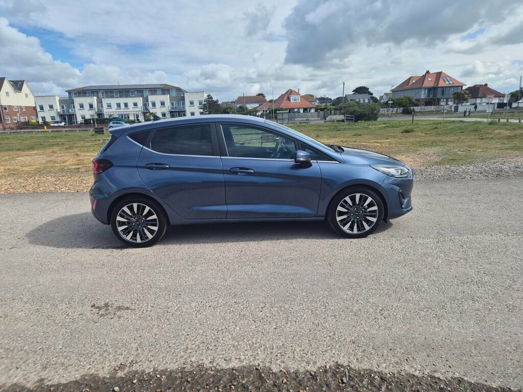 Ford Fiesta Titanium X Mhev Mild Hybrid Pe Blue