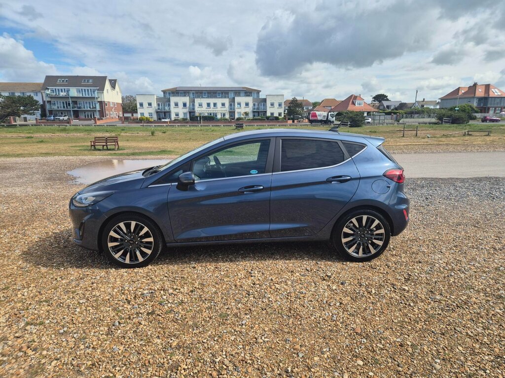 Ford Fiesta Titanium X Mhev Mild Hybrid Pe NA23DKL Blue #2