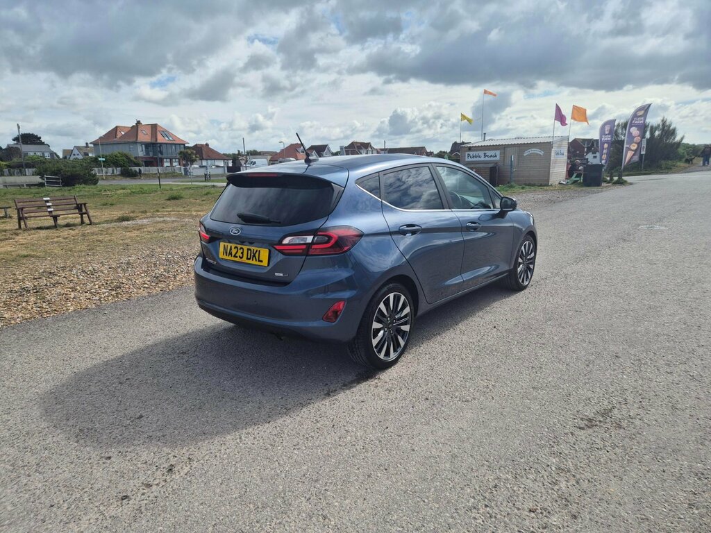 Ford Fiesta Titanium X Mhev Mild Hybrid Pe NA23DKL Blue #5