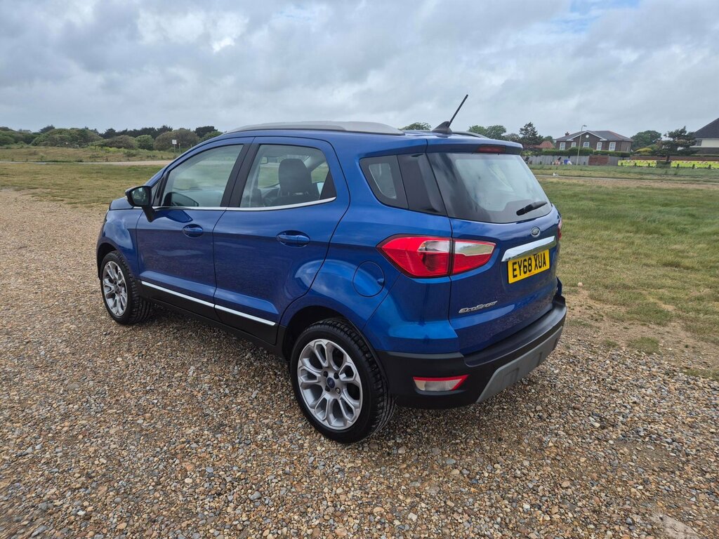 Ford Ecosport Titanium Automatic 5dr Petrol EY68XUA Blue #5