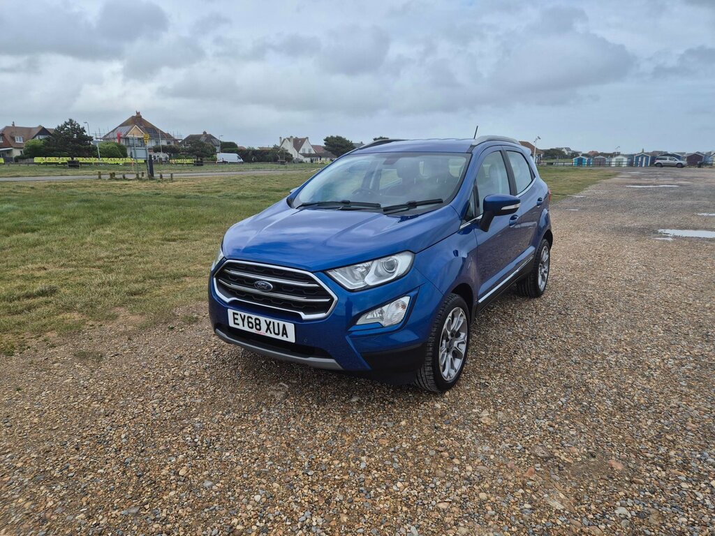 Ford Ecosport Titanium Automatic 5dr Petrol Blue