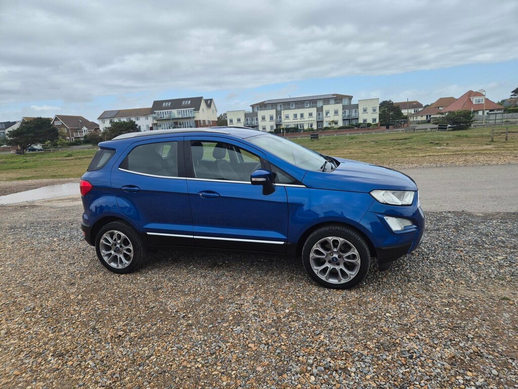 Ford Ecosport Titanium Automatic 5dr Petrol EY68XUA Blue #2
