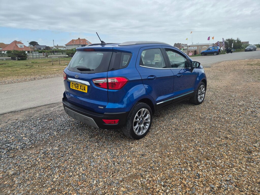 Ford Ecosport Titanium Automatic 5dr Petrol EY68XUA Blue #4