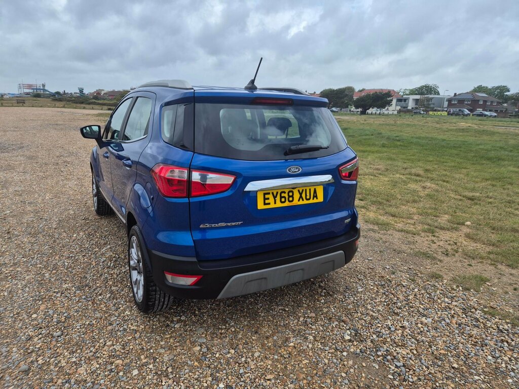 Ford Ecosport Titanium Automatic 5dr Petrol EY68XUA Blue #6
