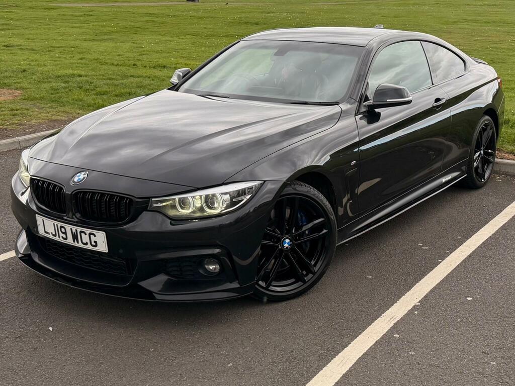 BMW 4 Series 3.0 435D M Sport Xdrive Euro 6 Ss LJ19WCG Black #2