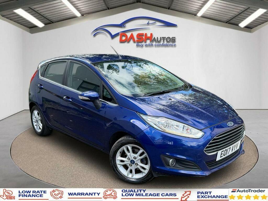 Ford Fiesta 1.0T Ecoboost Zetec Powershift Euro 6 201717 Blue