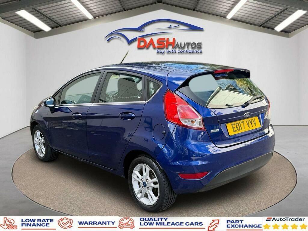 Ford Fiesta 1.0T Ecoboost Zetec Powershift Euro 6 201717 EO17VYV Blue #6
