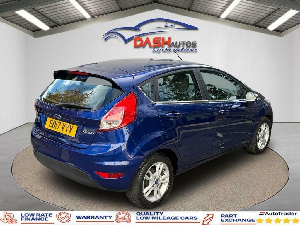 Ford Fiesta 1.0T Ecoboost Zetec Powershift Euro 6 201717 EO17VYV Blue #2