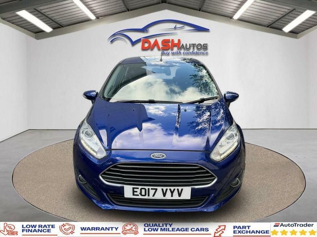 Ford Fiesta 1.0T Ecoboost Zetec Powershift Euro 6 201717 EO17VYV Blue #4