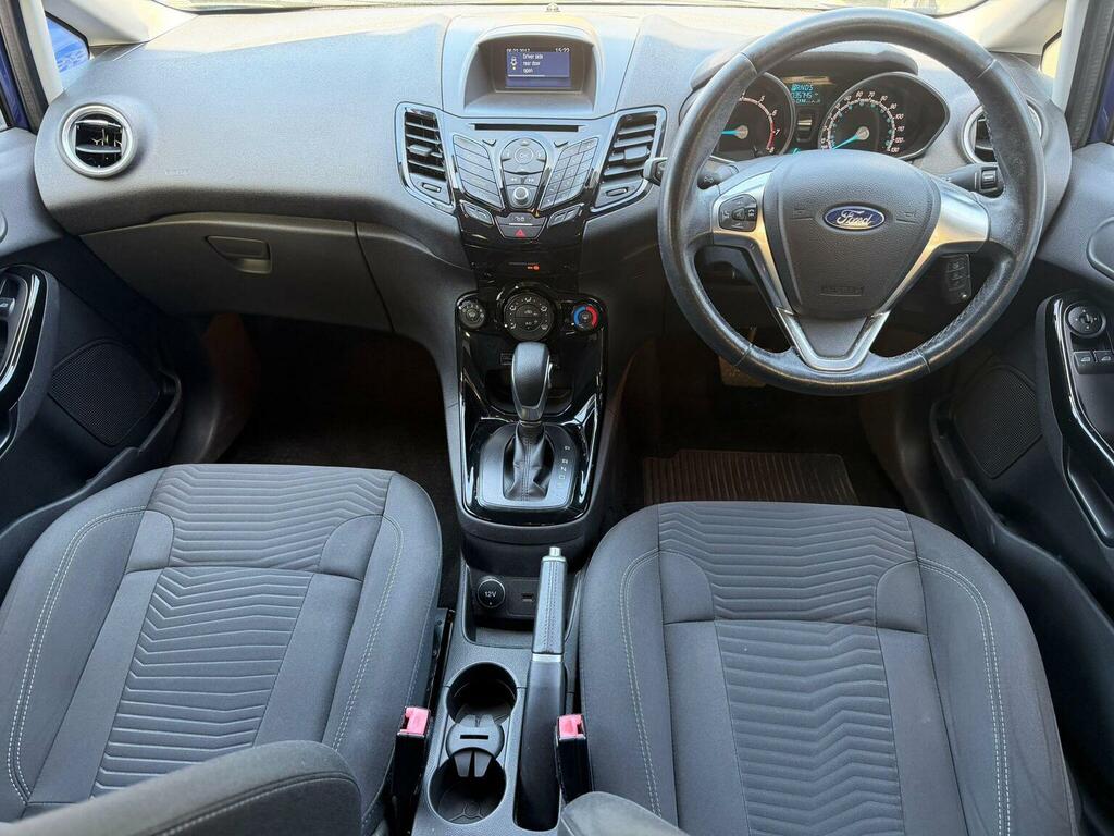 Ford Fiesta 1.0T Ecoboost Zetec Powershift Euro 6 201717 EO17VYV Blue #3