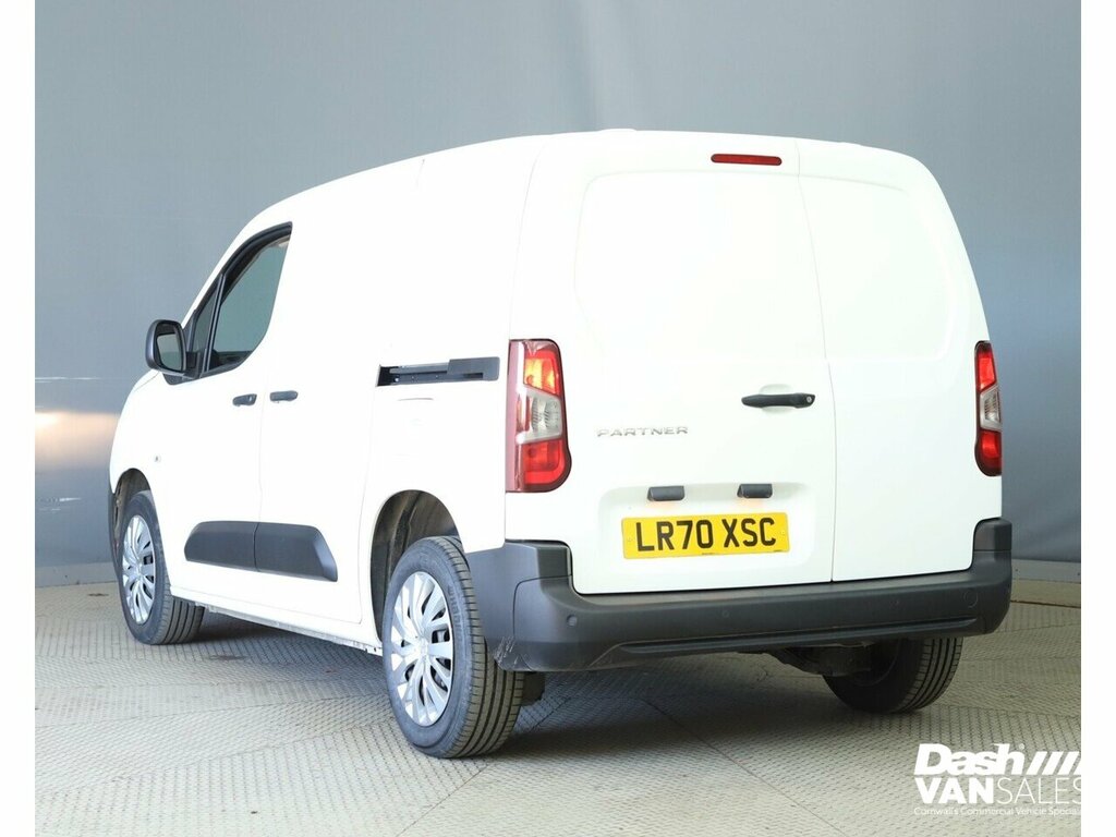 Peugeot Partner 1000 Puretech Professional White #4