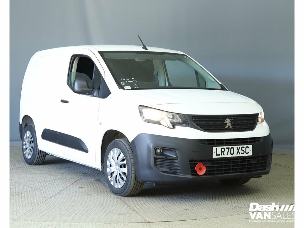 Peugeot Partner 1000 Puretech Professional White