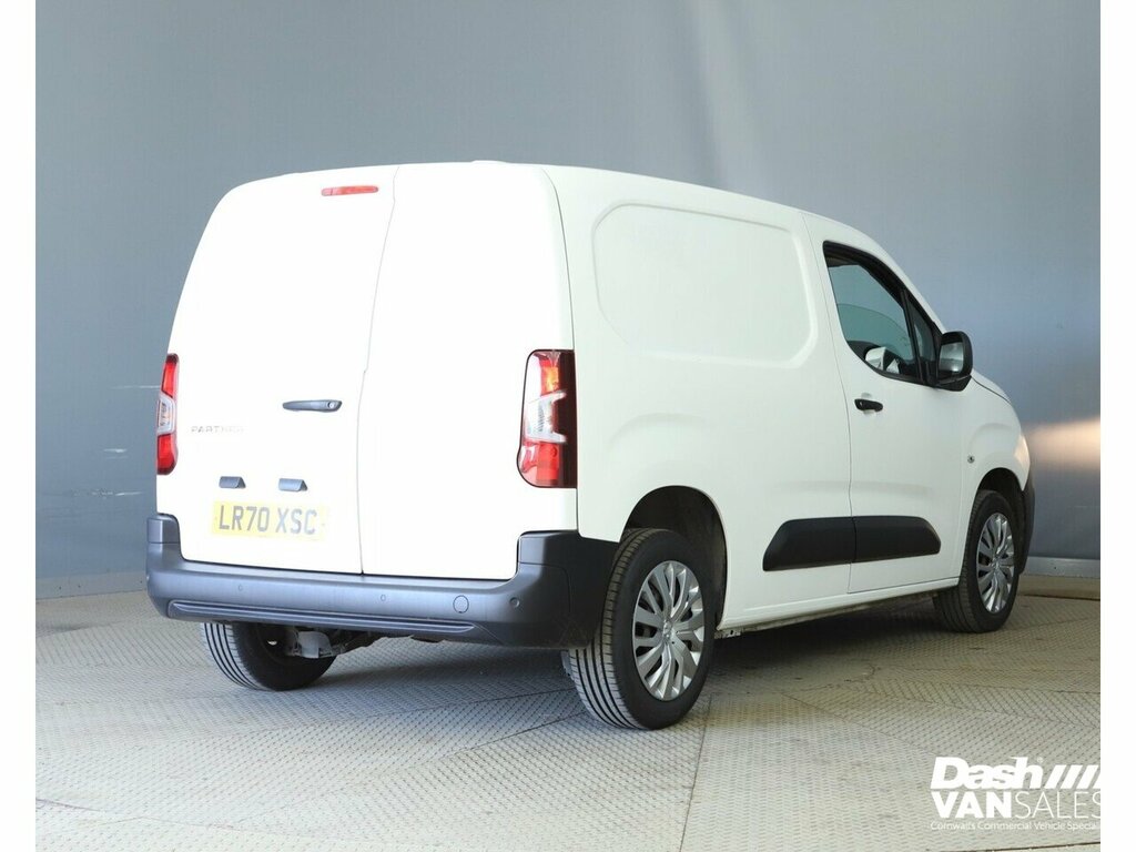 Peugeot Partner 1000 Puretech Professional White #3