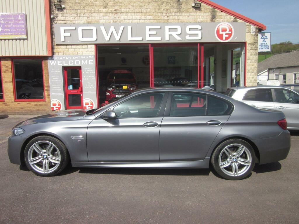 BMW 5 Series 3.0 530D M Sport Euro 6 Ss 201464 Grey #2