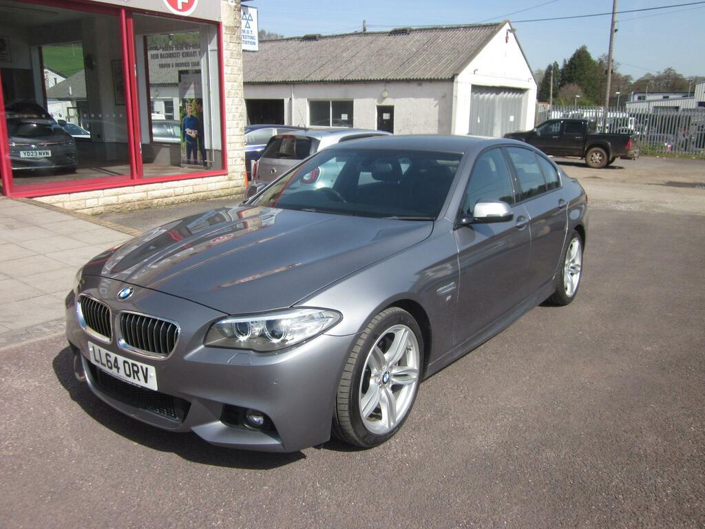 BMW 5 Series 3.0 530D M Sport Euro 6 Ss 201464 Grey #5