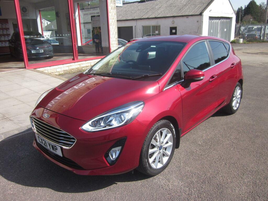 Ford Fiesta 1.0T Ecoboost Titanium Euro 6 Ss 202121 CX21YWP Red #5
