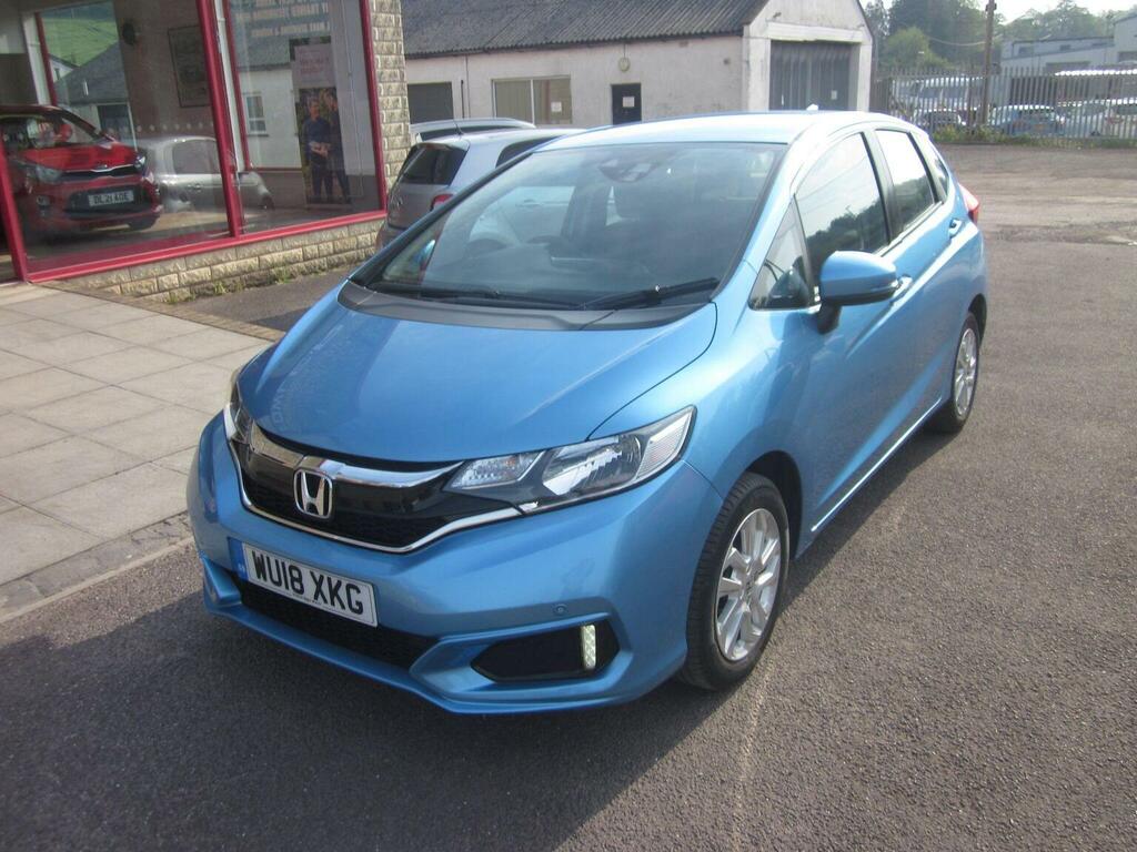 Honda Jazz 1.3 I-vtec Se Euro 6 Ss 201818 WU18XKG Blue #4