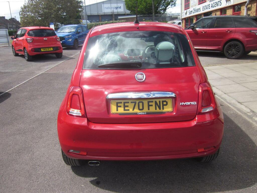 Fiat 500 1.0 Mhev Lounge Euro 6 Ss 202070 FE70FNP Red #6