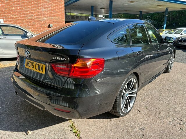 BMW 3 Series Gran Turismo 2015 2.0 320D M Sport Gt Euro 6 Black #3