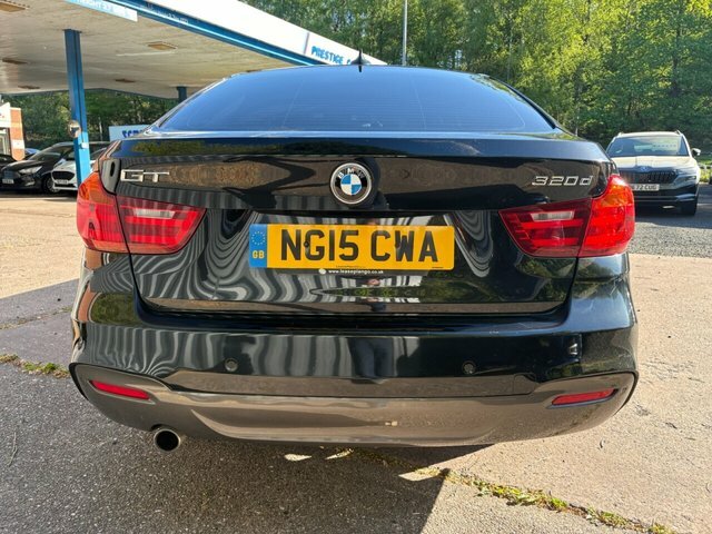 BMW 3 Series Gran Turismo 2015 2.0 320D M Sport Gt Euro 6 Black #2