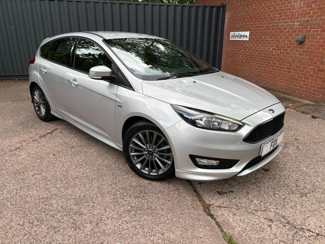 Ford Focus 2017 1.5 Tdci St-line Hatchback YR67LXW Silver #6
